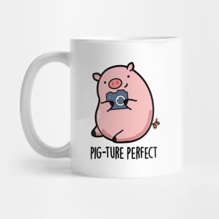 Pig-ture Perfect Cute Photography Pig Pun Mug